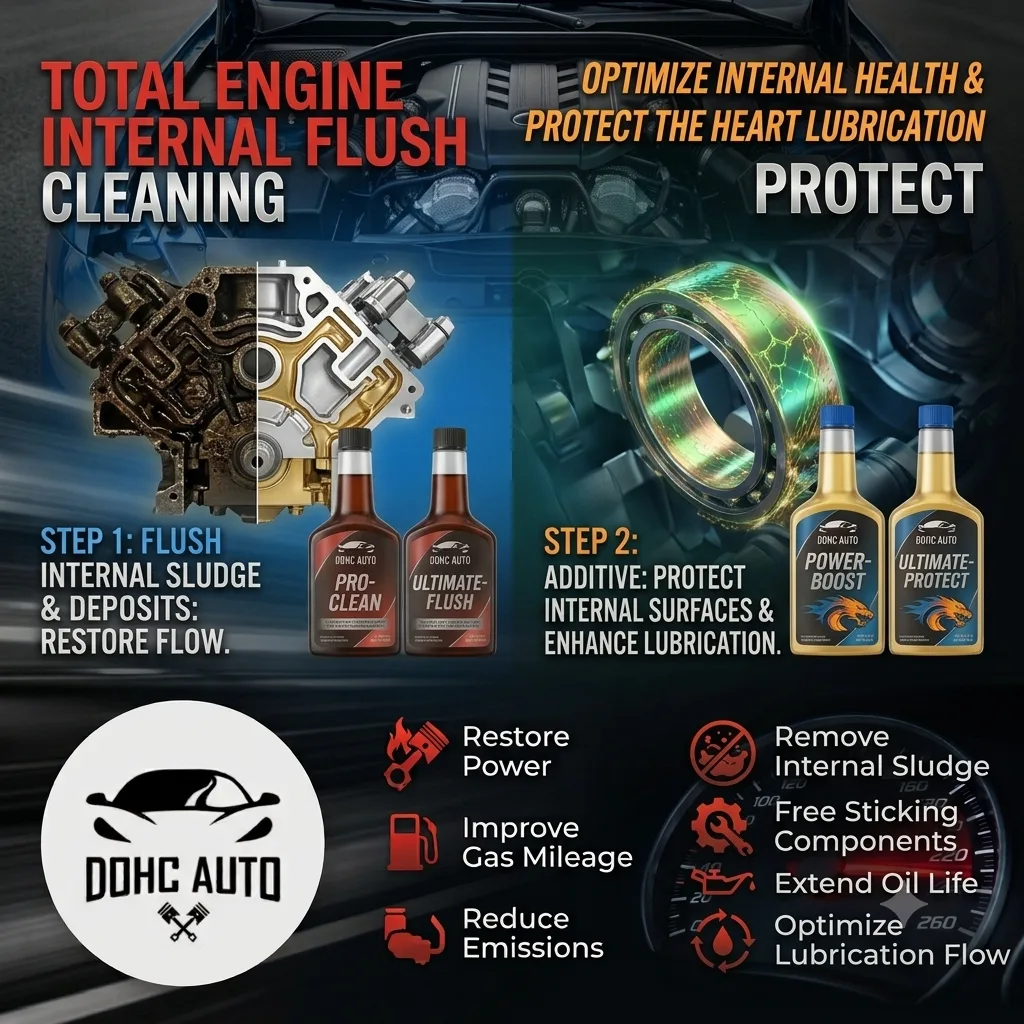 Engine flush oil service for Honda and Mazda - DOHC Auto Nairobi